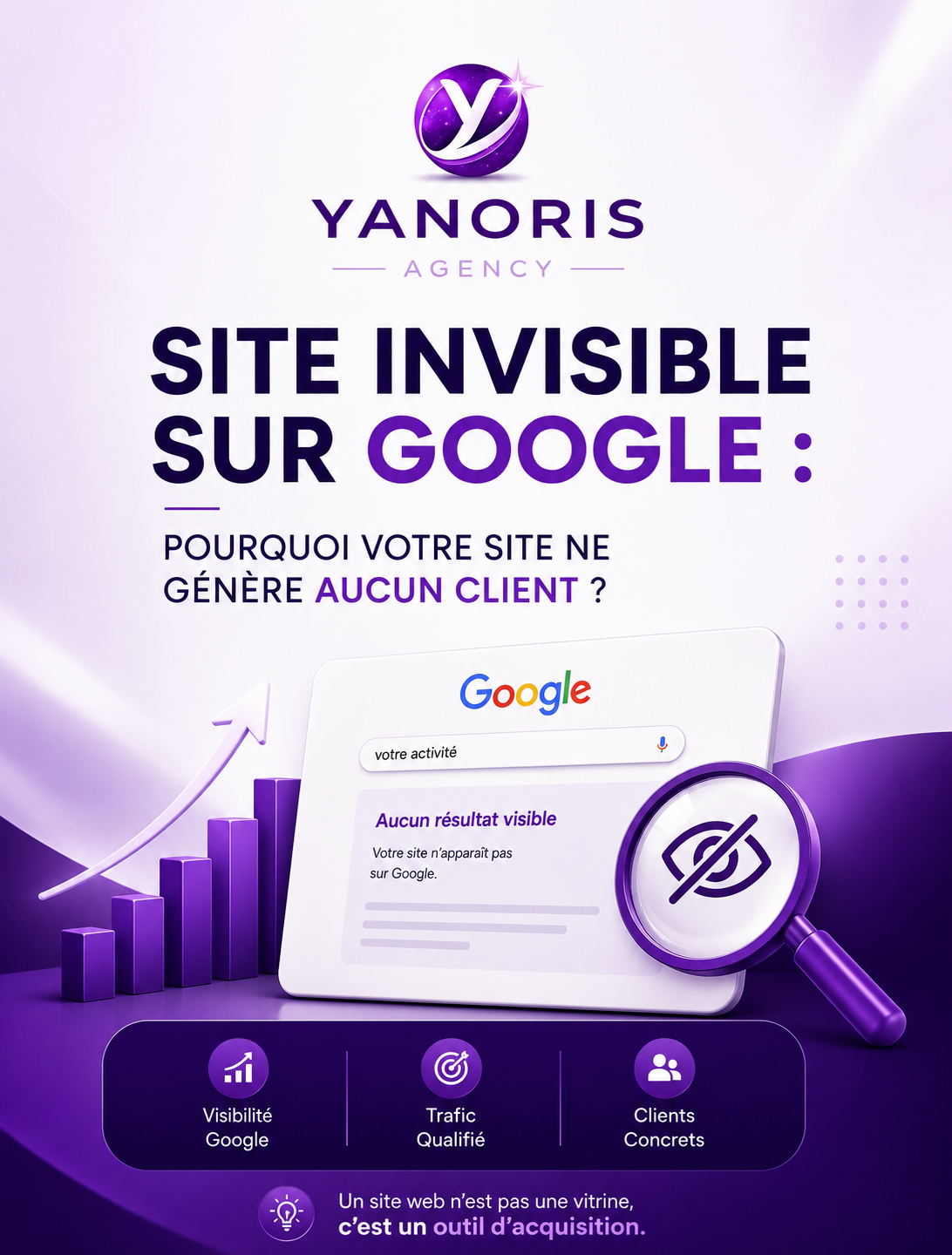 Votre site peut être beau et totalement invisible sur Google